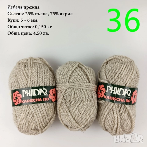 Евтини прежди в малки количества - нови и остатъци , снимка 4 - Други - 52029790