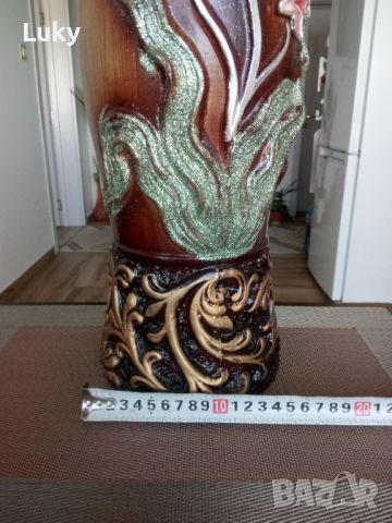 Голяма,стилна и прекрасна ваза.Размерите са на снимките., снимка 8 - Декорация за дома - 45646427