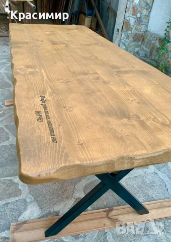 Дървени Трапезни Маси , снимка 11 - Маси - 52818163