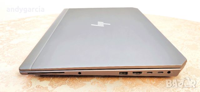  HP ZBook 15 G6/Core i7-9850H/NVidia RTX 3000 6GB/32GB RAM/512GB SSD/15.6 IPS Full HD WorkStation, снимка 4 - Лаптопи за работа - 45283232