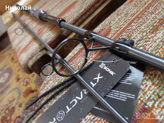 Шаранджийска въдица Sonik Xtractor+(spod 9ft 4.5lb.), снимка 4 - Въдици - 53481951