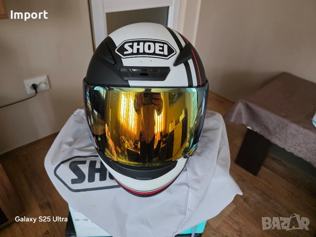 Каска за мотор SHOEI NXR Размер S, снимка 4 - Аксесоари и консумативи - 54180526