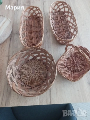 Плетени панери лот, снимка 4 - Други - 50647038