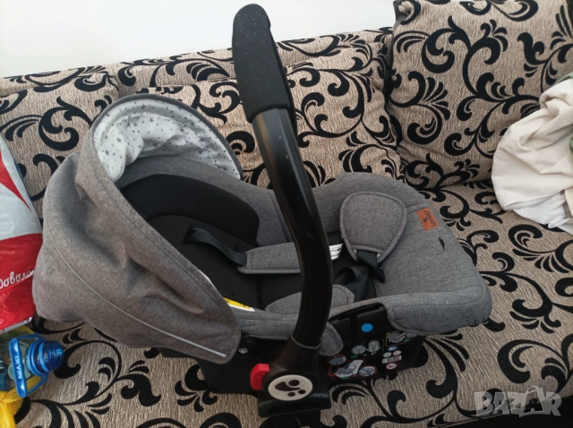 Количка лорелли 3в 1, снимка 3 - Детски колички - 53450942