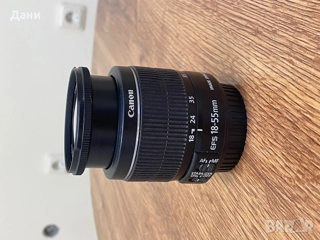 Обектив Canon 18-55, снимка 2 - Обективи и филтри - 53188182