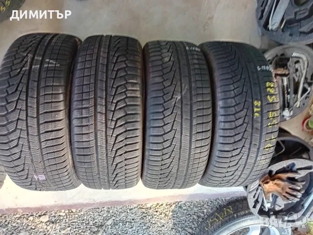 4бр.зимни гуми Hankook 225 55 16 dot1121 цената е за брой! , снимка 1 - Гуми и джанти - 47182267