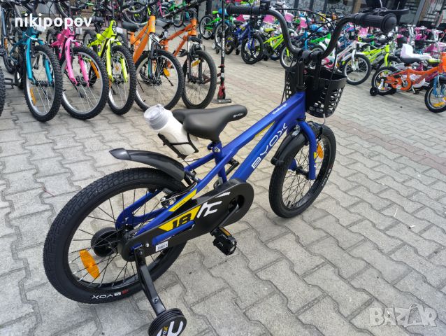 BYOX Велосипед 18" CHALLENGE син, снимка 8 - Велосипеди - 45918402