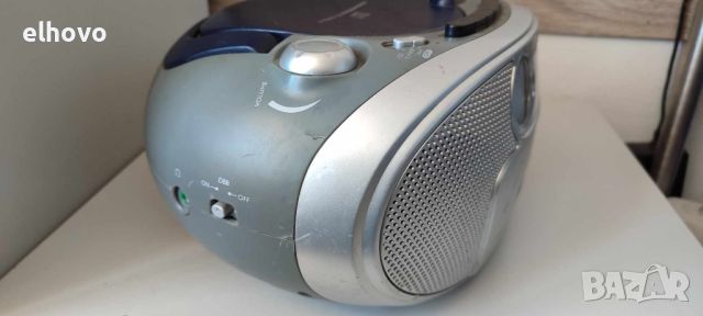 CD player с радио, касета Philips AZ1022#1, снимка 5 - Радиокасетофони, транзистори - 45112422