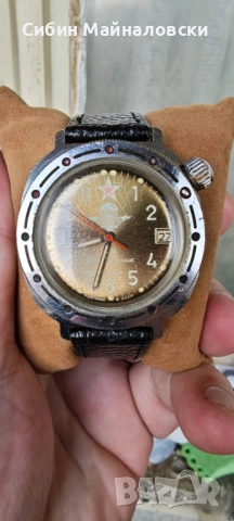 Мъжки часовник Восток Командирские Сделано в СССР