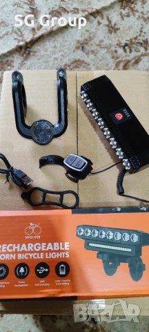 Мощен Led прожектор за колело, ел.скутер, снимка 3 - Части за велосипеди - 51415840