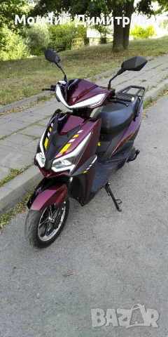 Електрически скутер MBH Moto S6B Prime 72V 3000W, снимка 2 - Мотоциклети и мототехника - 51234535