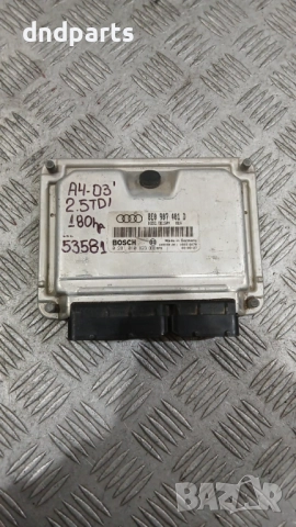 Компютър Audi A4 2.5TDI 180hp 2003г. 8E0907401D 0281010823