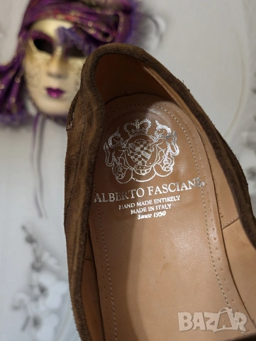 луксозни мокасини Alberto Fasciani BRIAN 57020 Penny Loafer Arabica номер 45, снимка 14 - Мокасини - 44185769