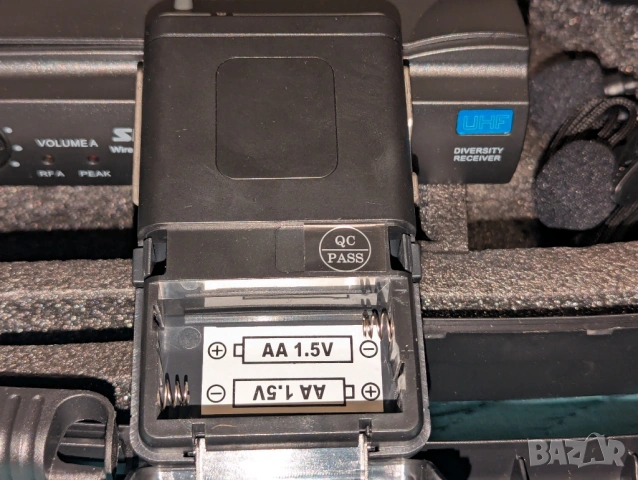 Двойни микрофони Shure headset и брошка без кейса, снимка 11 - Микрофони - 44794922