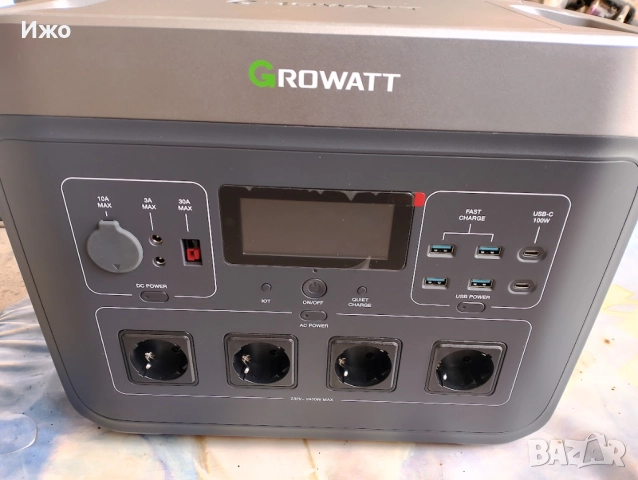 Соларна система Growatt 4,8kW за вила,кемпер,палатка,каравана и др.Енергийна станция.Lifepo4, снимка 3 - Друга електроника - 52580602