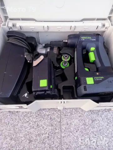 Festool C 18 li-ion Винтоверт , снимка 2 - Други инструменти - 49236734