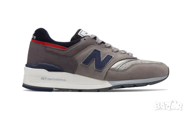 маратонки Made in USA New Balance M997WL x Woolrich : вълнен модел номер 42 ,5, снимка 5 - Маратонки - 47519646