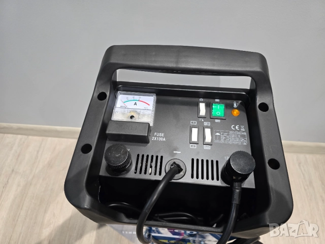 Професионално зарядно и стартово устройство 12V/24V – 55A / 600A, снимка 3 - Други машини и части - 52321638
