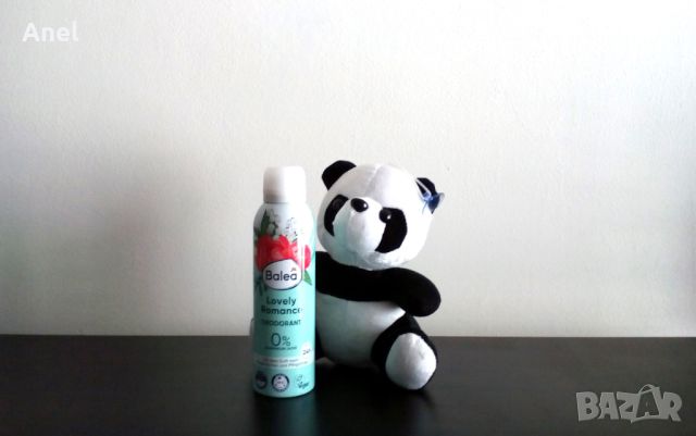 Плюшено мече-панда + дезодорант Balea, дамски или мъжки по избор, снимка 2 - Плюшени играчки - 41768522