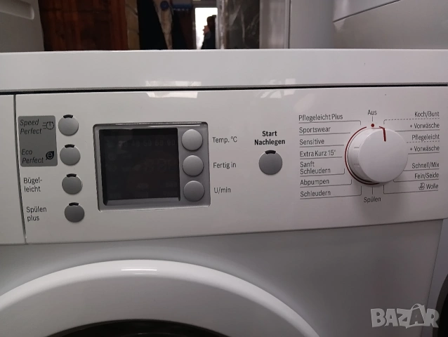 Пералня Бош Bosch Maxx7 A++ 7кг Made in Germany 2 години гаранция!, снимка 9 - Перални - 53252955