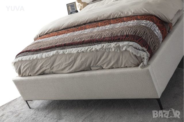Тапицирано легло LOTUS, снимка 5 - Спални и легла - 45900173