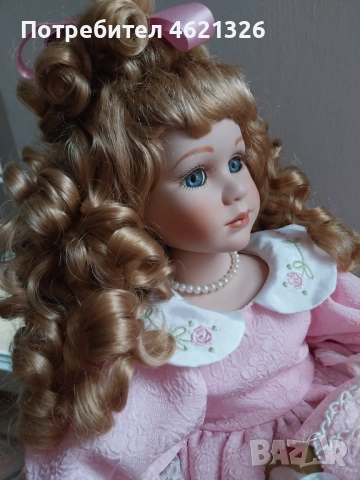 Порцеланова кукла Сузана от Alberon Collection нова, лимитирано издание, снимка 10 - Декорация за дома - 52044471