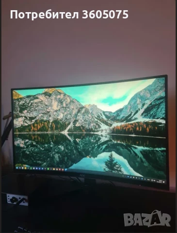 AOC 31.5" МОНИТОР - 144Hz - 1440p - CQ32G1, снимка 1