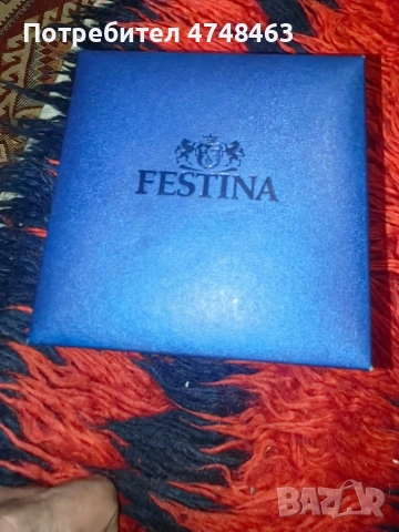 festina hronograv kutiq dokumenti zabelejka na stakloto tova raboti perfektno , снимка 2 - Мъжки - 53815873