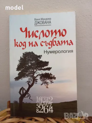 Числото - код на съдбата-Ваня Мандова - Джована , снимка 1 - Специализирана литература - 49110610