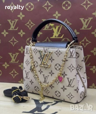 Louis Vuitton Кожена Дамска Чанта 