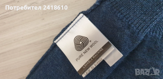 Lacoste Wool  /  Knit Mens Size 3 - S  НОВО! ОРИГИНАЛ! Mъжки Пуловер, снимка 4 - Пуловери - 52151341