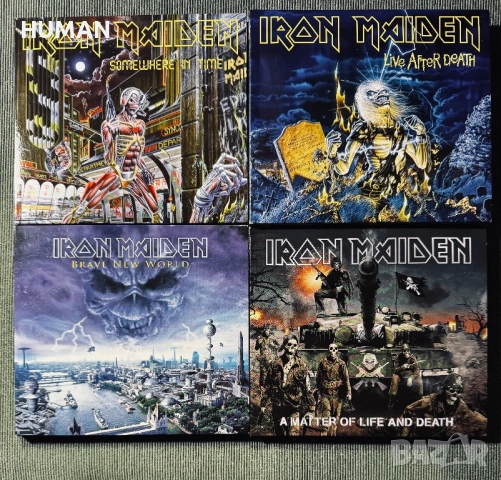 Iron Maiden - Metallica , снимка 6 - CD дискове - 54044806