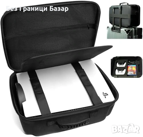 Нов калъф Защитна чанта за PS5 Pro Slim твърд корпус за конзола и аксесоари