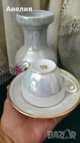 Ваза седеф от Франция , снимка 5 - Вази - 53285807