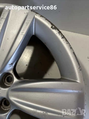 Алуминиева джанта 5 спици 7x18 ET38 за Peugeot 4007 2.2 HDI (2009), снимка 2 - Части - 53680486