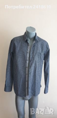 Hugo Boss Cattitude _1 Slim Fit Mens Size L НОВО! ОРИГИНАЛ! Мъжка Риза!, снимка 11 - Ризи - 46609554