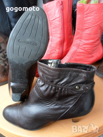 дамски боти 38 - 39 original ROBERTO SANTI basic FREEFLEX,100% естествена кожа,GOGOMOTO.BAZAR.BG , снимка 13 - Дамски боти - 12856587