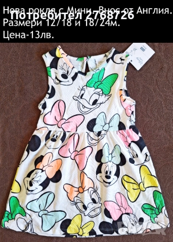 Нови ЛЕТНИ РОКЛИ, снимка 5 - Детски рокли и поли - 50123709