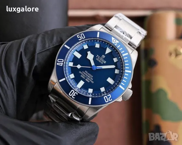 Мъжки часовник Tudor Pelagos Blue Dial с автоматичен механизъм, снимка 3 - Мъжки - 38842295