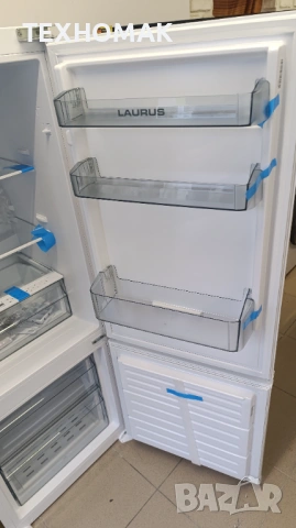 Хладилник с фризер за вграждане LAURUS височина 144 см. ширина 54см. дълбочина 54см. , снимка 5 - Хладилници - 53419708