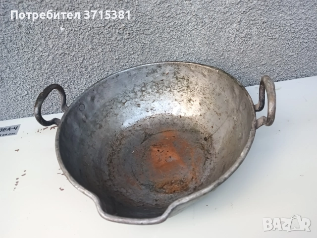 Малка дълбока медна тава за сладко, снимка 3 - Съдове за готвене - 52366967