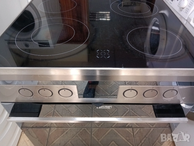 Иноксова свободно стояща печка с керамичен плот Gram с 2 години гаранция!, снимка 9 - Печки, фурни - 52428208