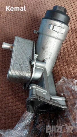 Корпус маслен филтър BMW E46 320d с охладител