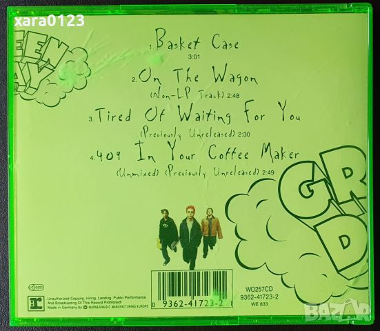 Green Day – Basket Case , снимка 2 - CD дискове - 45386076