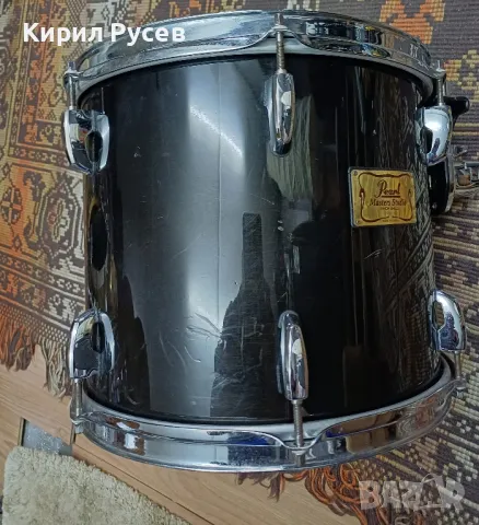 Продавам 13"/11" том Pearl Masters Studio, снимка 5 - Ударни инструменти - 49876971