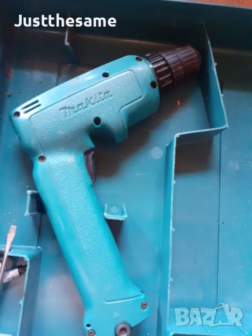 ВИНТОВЕРТ МАКИТА MAKITA 6095D 9.6V за части + КУФАР МАКИТА И ДР., снимка 3 - Винтоверти - 45112162