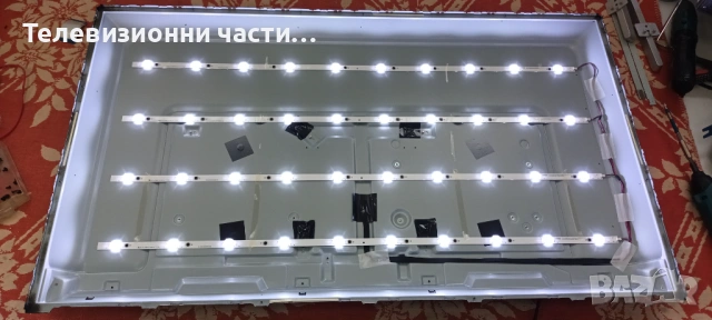 Philips 43PUS6554/12 със счупен екран TPT430U3-EGYSKA.G/ 715G9907-M01-B03-005G 703TQJPL004/6870C-076, снимка 6 - Части и Платки - 53338023