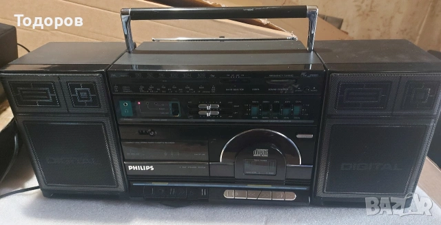 Philips D8874 Compact disc stereo radio cassette recorder 