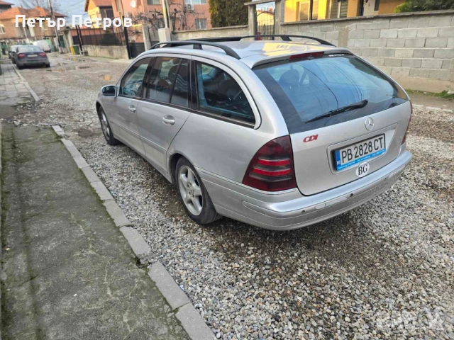 Mercedes C270 CDI AVANTGARDE 177hp Clima Automatic-ТОП, снимка 5 - Автомобили и джипове - 53596820