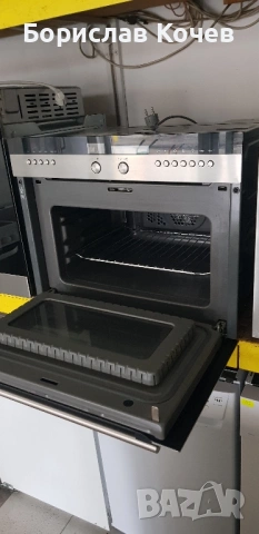 Компактна фурна с вградена микровълнова 2в1 SIEMENS , снимка 6 - Печки, фурни - 53184484